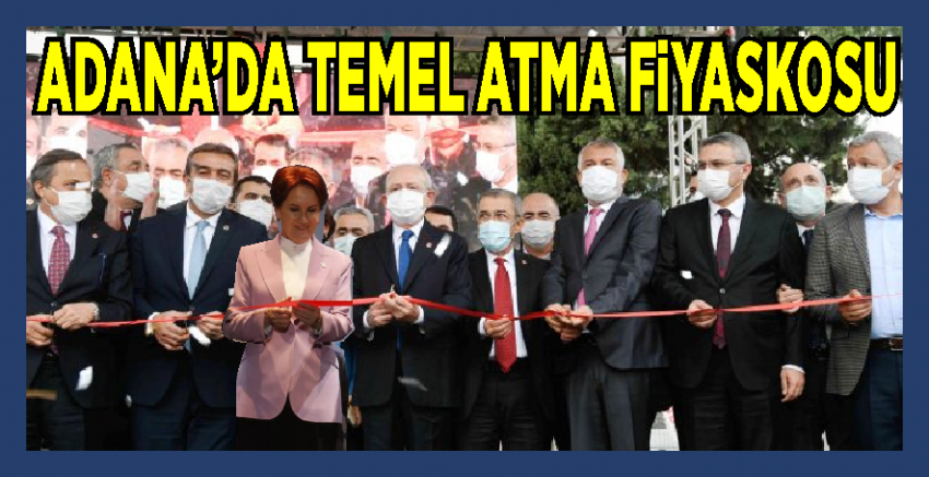 Adana’da algı yaratma çabalarına Kılıçdaroğlu alet ediliyor