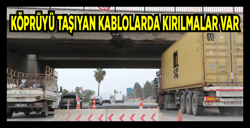 Adana'da Riskli köprü korkutuyor…