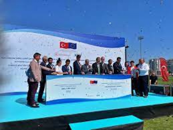 Adana'da yapılacak 5 spor tesisinin temeli törenle atıldı - Haberler