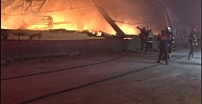 Adana'da Narenciye Paketleme Tesisinde Yangın
