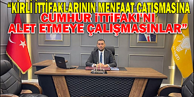 AK Parti İlçe Başkanı Özsoy, “Ceyhan Belediye Başkanının yaptığı hadsizliktir”