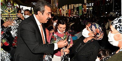Başkan Soner Çetin'den Pazar yeri Ziyareti