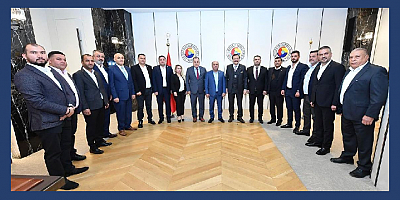 CTB Yönetiminden, TOBB Başkanı M.Rifat Hisarcıklıoğlu’n ziyaret