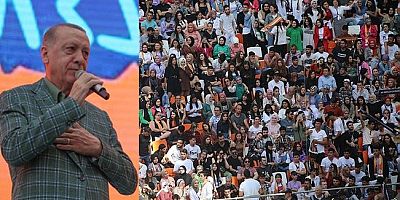 Cumhurbaşkanı Erdoğan’a Adana’da gençlerden yoğun ilgi