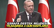 Cumhurbaşkanı Erdoğan açıkladı! Esnafa 500 ile 750 TL Kira Desteği
