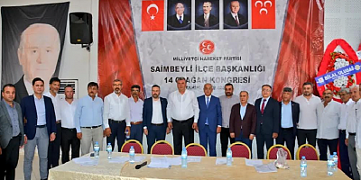 MHP Adana'da ilk kongresini Saimbeyli'de yaptı