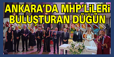 MHP Genel Başkanı Bahçeli Milletvekili Varlı’nın kızının düğün törenine katıldı. Nikah şahidi oldu