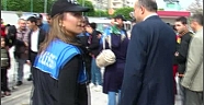 Adana Engelliler Polis Araçlarına Bindi
