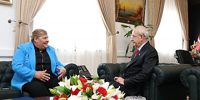 Ceyhan Belediye Başkanı Hülya Erdem, Kılıçdaroğlu ve kurmaylarıyla görüştü